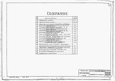 Состав альбома. Типовой проект 7-02-296Альбом 2 Оборудование