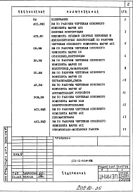 Состав альбома. Типовой проект 272-12-66.84Альбом 5 Ведомость потребности в материалах     
