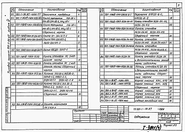 Состав альбома. Типовой проект 901-1-90.87Альбом 4 Электротехническая часть   