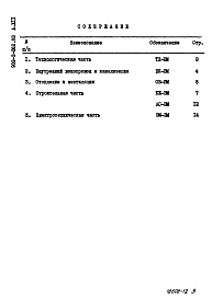 Состав альбома. Типовой проект 902-2-362.83 Альбом 12 Ведомости потребности в материалах
