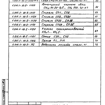 Состав фльбома. Серия 1.011.1-10 СваиВыпуск 2 Сваи цельные сплошного квадратного сечения с напрягаемой арматурой. Рабочие чертежи