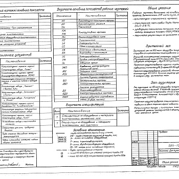 Состав фльбома. Типовой проект 264-12-222Альбом 2 Кинотехнология и электроакустика. Связь и сигнализация Часть 2