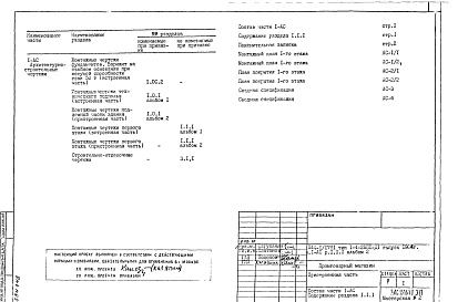 Часть 1-АС Архитектурно-строительные чертежи Раздел 1.1.1 Альбом 2 Монтажные чертежи первого этажа (пристроенная часть)