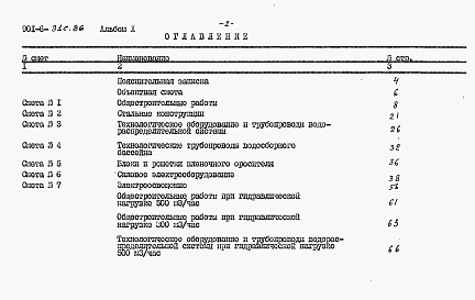 Состав альбома. Типовой проект 901-6-91с.86Альбом 10 Сметы