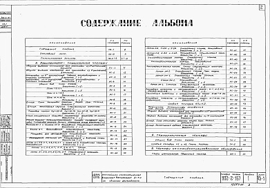 Состав альбома. Типовой проект 902-2-167Альбом 1 Пояснительная записка   