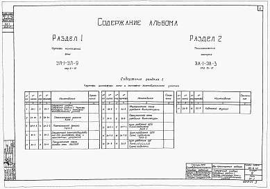 Состав альбома. Типовой проект 901-6-40Альбом 4 Электротехническая часть