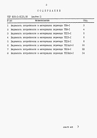 Состав альбома. Типовой проект 820-1-0112.92Альбом 2 ВМ Ведомости потребности в материалах     