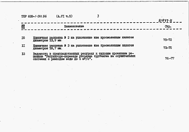 Состав альбома. Типовой проект 820-1-061.86Альбом 6  Сметные расчеты. Части 1-5    