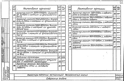 Альбом 1 Рабочие чертежи