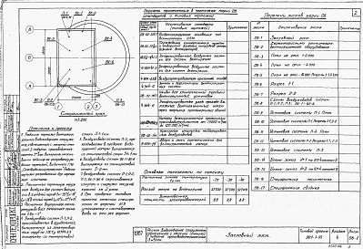 Состав альбома. Типовой проект 901-1-10Альбом 4 Вентиляция