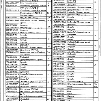 Состав фльбома. Серия 5.903-11 БлокиВыпуск 3-1 Крупноблочная установка горячего водоснабжения КБУГВ-15. Рабочие чертежи