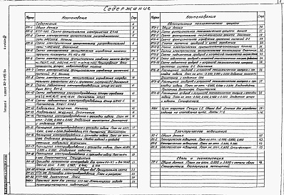 Состав альбома. Типовой проект 901-3-195.84Альбом 4 Электротехническая часть. Автоматизация технологического процесса, электрическое освещение, связь и сигнализация.  