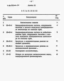 Состав альбома. Типовой проект 901-6-66Альбом 9 Ведомости потребности в материалах
