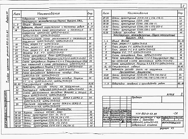 Состав альбома. Типовой проект 820-01-52.85Альбом 8  Шлюзы-регуляторы ШРП/5х3хР/2 и ШРПм/5х3хР/2. Конструкции железобетонные.    