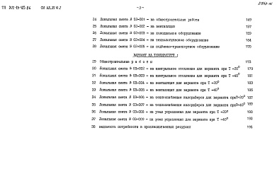 Состав альбома. Типовой проект 272-13-125.86Альбом 6 Сметы. Часть 1