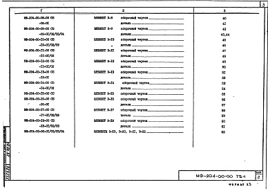 Альбом 1 Рабочие чертежи малых архитектурных форм для участков детских дошкольных учреждений