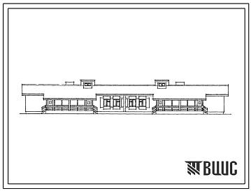 Типовой проект 184-188-17.2.87 1-этажный 4-квартирный жилой дом с 2 и 3-комнатными квартирами со стенами из мелких блоков ячеистого бетона. 2 и 3 уровни инженерного обеспечения.