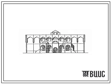 Типовой проект 211-01-477с.88 Детские ясли – сад на 190 мест. Сейсмичность 7, 8 баллов. Здание двухэтажное. Стены из однослойных легкобетонных панелей по серии 1.090.1-2с.