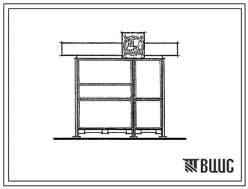 Типовой проект 310-1-10  Киоски (киоск «Бакалея»)и павильоны торгово-бытового обслуживания из сборных конструкций заводского изготовления.