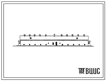 Типовой проект 805-130 Птичник для выращивания в клеточных батареях «КБА-3» 20-22 тыс. молодняка кур от 61 до 140 дней.