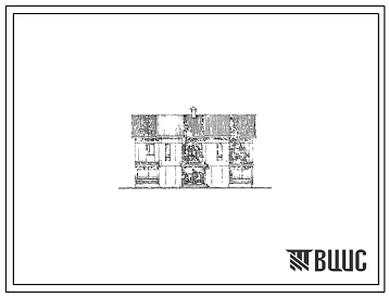 Типовой проект 143-17-25/1 Двухэтажный блокированный дом на 2 квартиры типа 4А в двух уровнях. Для строительства в 1В климатическом подрайоне, 2 климатическом районе, с возможностью применения в 3 климатическом районе