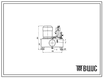 Шифр С100.ВНШ.12.40.11-2.1.4Э-1РД.ПС Насосная установка С100.ВНШ.12.40.11-2.1.4Э-1РД