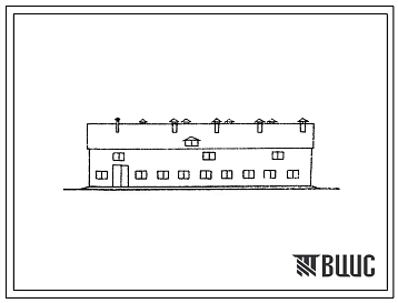 Типовой проект 803-159с Овчарня на 550 голов ремонтного молодняка и 50 баранов (для горных районов УССР с сейсмичностью 7 баллов).