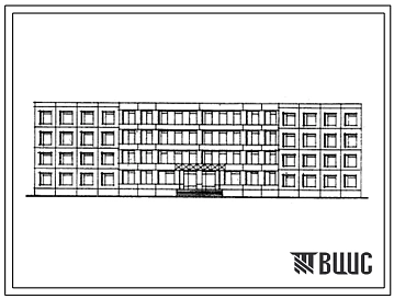 Типовой проект 231-2-135-58 Универсальный учебный корпус для техникумов и профтехучилищ со средней общеобразовательной подготовкой на 960 учащихся.
