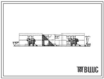 Типовой проект 214-1-358с.86 Детские ясли-сад на 280 мест. Со стенами из кирпича. Для строительства в городах и поселках городского типа