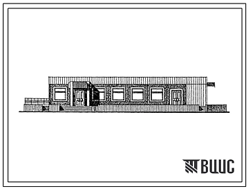 Типовой проект 271-20-159с.86 Здания-блоки (в панельных конструкциях) для формирования комплексов торгово-бытового обслуживания. Столовая-кафе на 50 мест с чайханой на 25 мест