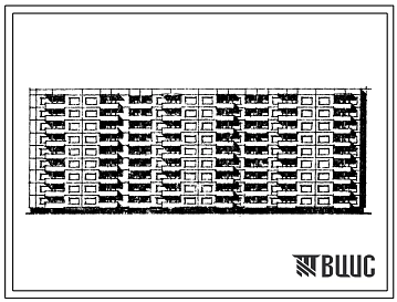 Типовой проект 111-120В-31/1 Девятиэтажный трехсекционный дом на 108 квартир (однокомнатных 1Б-9, двухкомнатных 2Б-45, трехкомнатных 3А-18, 3Б-27, четырехкомнатных 4Б-9). Для строительства во 2В климатическом подрайоне Литовской ССР