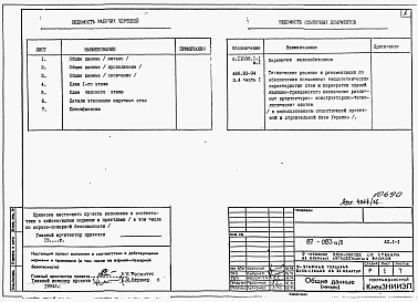 Альбом 3 Дополнение АС.1-1 Архитектурно-строительные чертежи выше отм. 0.000. ОВ.1-3 Отопление выше отм.0.000 с чугунными радиаторами