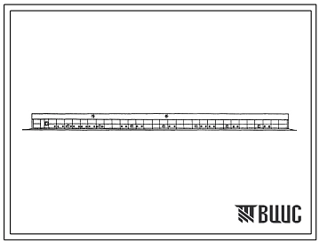 Типовой проект 805-2-67.86 Птичник на 1950 гусынь и гусаков родительского стада. Стены из асбестоцементных панелей