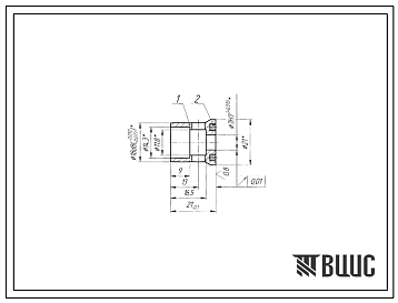 Шифр ДКМИ10/300.002М Втулка ДКМИ10/300.002М