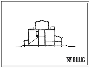 Типовой проект 812-9-3 Камерная сушилка на 10 камер с молотильным отделением. Завод по обработке и хранению семян кукурузы мощностью 250 т в сезон