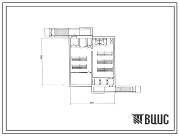 Типовой проект A-II,III,IV-150-236.83 Склад инвентаря и оборудования отдельно стоящий заглубленный. Стены из блоков по ГОСТ 13579-78 (убежище на 150 человек, размеры убежища 12,5м на 12м, режимы вентиляции 1,2)