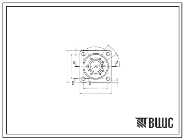 Шифр СЦЗ-6,3.220.001 Фланец промежуточный СЦЗ-6,3.220.001