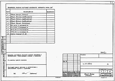 Альбом 9 Часть 9-1 раздел 9.4-1 Санитарно-технические узлы и детали для вариантов внутренней канализации и водостоков с применением пластмассовых труб