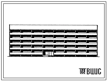 Типовой проект 151-104-74.13.87 5-этажный 74-квартирный жилой дом для малосемейных (для строительства в Латвийской ССР)