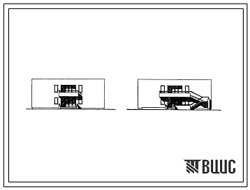 Типовой проект 244-5-10 Приемно-медицинский корпус пионерского лагеря-базы отдыха на 720/640 мест, для строительств в 1В климатическом подрайоне, 2 и 3 климатических районах