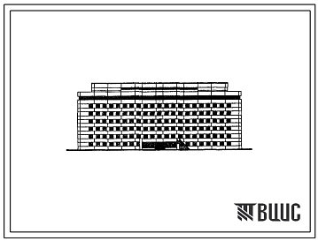 Типовой проект 5-80/1616 Терапевтический корпус на 300 коек