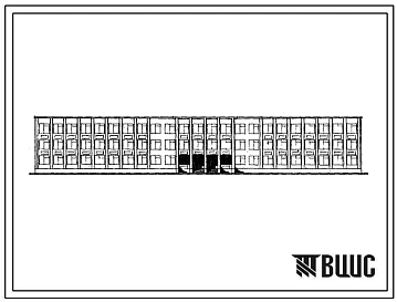 Типовой проект 224-1-210/78 Средняя школа на 16 классов (624 учащихся) для строительства в 1В климатическом подрайоне, 2 и 3 климатических районах