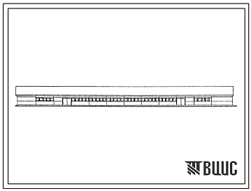 Типовой проект 801-2-106с.13.87 Здание для откорма 500 голов молодняка буйволов с кормлением на выгульно-кормовых дворах. Для Азербайджанской  ССР