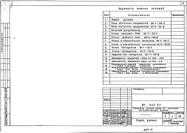 Альбом 9 Элементы блокировки ниже отм. 0.000. 81-УАС2-1