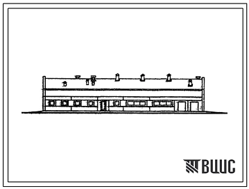 Типовой проект 801-5-9 Доильно-молочный блок на дне установки УДЕ-8А типа «Елочка».