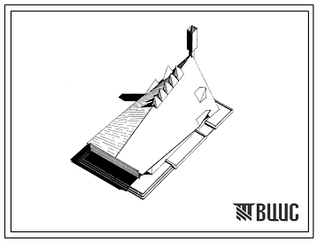 Типовой проект 264-13-48 Летний широкоэкранный кинотеатр на 460 мест. Для строительства во 2 и 3 строительно-климатических зонах.