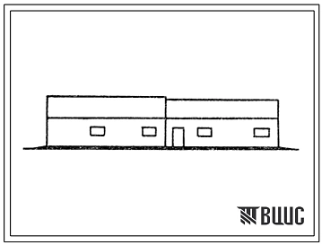 Типовой проект 803-4-28.85 Овчарня для выращивания 150 ремонтных ярок и откорма 175 ягнят (полы решетчатые).