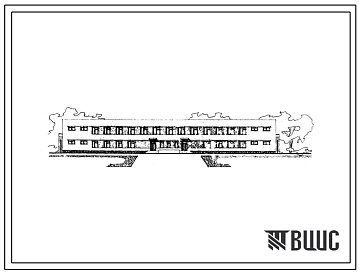 Типовой проект 214-1-275с.84 Детские ясли-сад на 8 групп (190) мест со стенами из кирпича. Для строительства в 4 климатическом районе сейсмичностью 7,8 и 9 баллов.