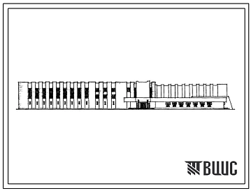 Типовой проект 294-2-72с Спортивный корпус с двумя залами, бассейном с крытыми ваннами 25х11 м и детской. Для строительства в 4 климатическом районе сейсмичностью 7 и 8 баллов