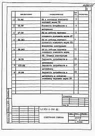 Альбом 5 Ведомости потребности в материалах     